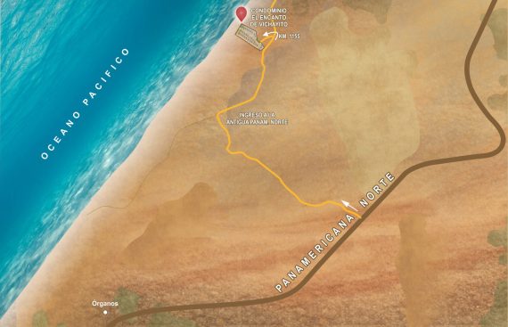 COMO LLEGAR POR LA PANAMERICANA NORTE-1